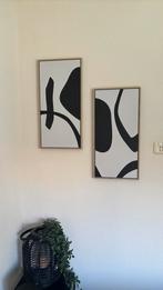 Schilderij Japandi stijl, Antiek en Kunst, Kunst | Schilderijen | Abstract, Ophalen