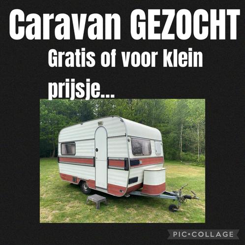 Gezocht caravan gratis of tegen kleine vergoeding, Caravans en Kamperen, Kampeeraccessoires, Ophalen of Verzenden