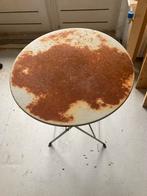 Klaptafeltje voor balkon/tuin - Opknapper, Ophalen, Gebruikt, Rond, Metaal