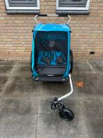 Thule Coaster XT Fietskar (2 kinderen), Ophalen, Opvouwbaar, 20 tot 40 kg, Zo goed als nieuw