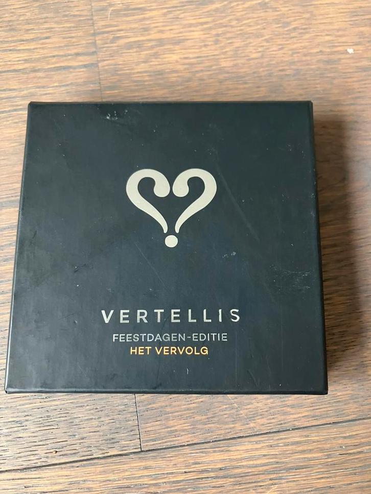 Kaartspel - feestdageneditie Vertellis, Hobby en Vrije tijd, Gezelschapsspellen | Kaartspellen, Zo goed als nieuw, Ophalen of Verzenden