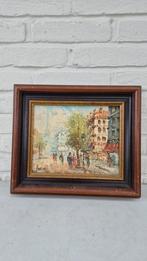Schilderij Parijs Burnett, Antiek en Kunst, Ophalen of Verzenden