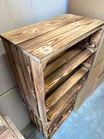 Houten Kist met 3 Planken, Huis en Inrichting, 50 tot 100 cm, 50 tot 75 cm, Nieuw, Ophalen of Verzenden