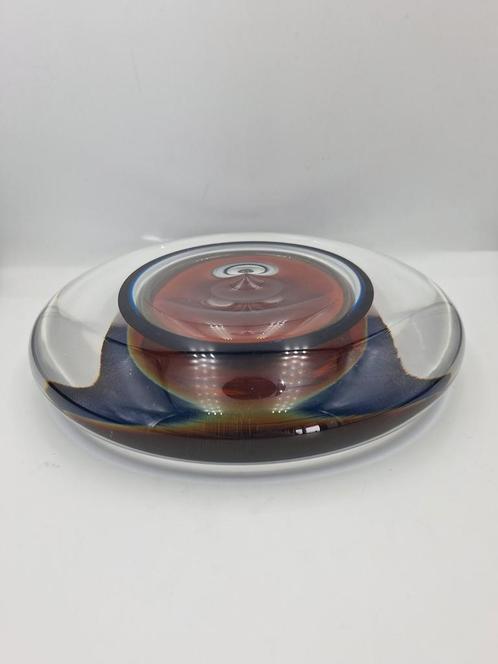 floris meydam leerdamglas  serica, Antiek en Kunst, Kunst | Designobjecten, Ophalen of Verzenden