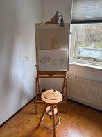 Schilderezel met kruk - Verstelbaar Mabef, Ophalen, Gebruikt, Ezel