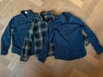 Kerst blouse 3x 122,128,134,140 flanel WE Hema, Kinderen en Baby's, Kinderkleding | Maat 98, Ophalen of Verzenden, Zo goed als nieuw