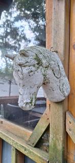 Betonnen wandbeeld van paardenhoofd., Tuin en Terras, Ophalen