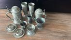 Tinnen bekers, Antiek en Kunst, Ophalen of Verzenden