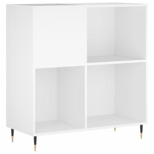 NIEUW | Platenkast 84,5 x 38 x 89 cm houw wit! GRATIS BEZORG, Audio, Tv en Foto, Platenspelers, Nieuw, Verzenden