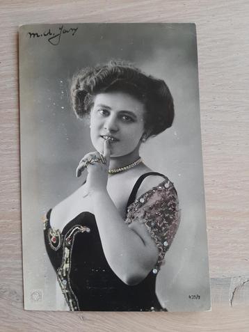 oude kaart Actrice Lucy Nanon, La Scala Paris, 1906 beschikbaar voor biedingen