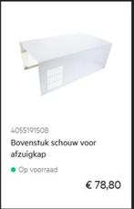 Bovenstuk schouw voor afzuigkap AEG, Huis en Inrichting, Ophalen of Verzenden, Nieuw