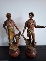 Antieke Bronzen Beelden van Ambachtslieden, Ophalen of Verzenden