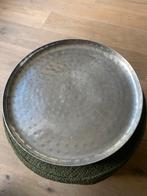 Kaarsenplateau aluminum 33 cm, Huis en Inrichting, Ophalen of Verzenden, Zo goed als nieuw, Metaal, 25 tot 50 cm