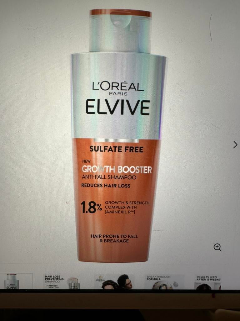 L oreal Elvive sulfaat vrij shampoo 4 voor 10€, Ophalen of Verzenden, Nieuw, Shampoo of Conditioner