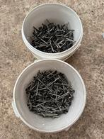 BKV Ringnagel 2.7/2.9x50mm zwart 1000 stuks, 50 tot 100 mm, Ophalen of Verzenden, Zo goed als nieuw, Spijkers
