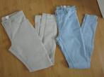 H&M - twee skinny jeans maat 170, Meisje, Ophalen of Verzenden, Broek, Zo goed als nieuw