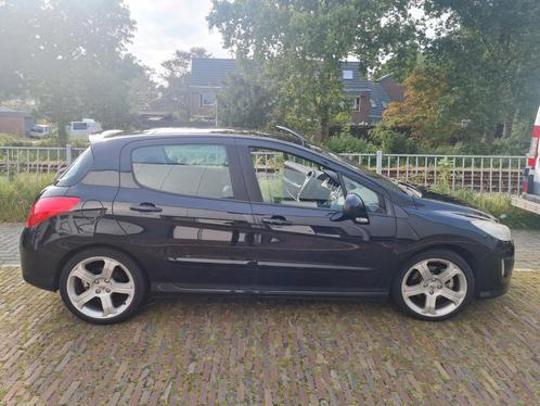 Peugeot 308 1.6 THP 128KW 5-DRS 2009 Zwart, Auto's, Peugeot, Particulier, Achteruitrijcamera, Airbags, Airconditioning, Bluetooth