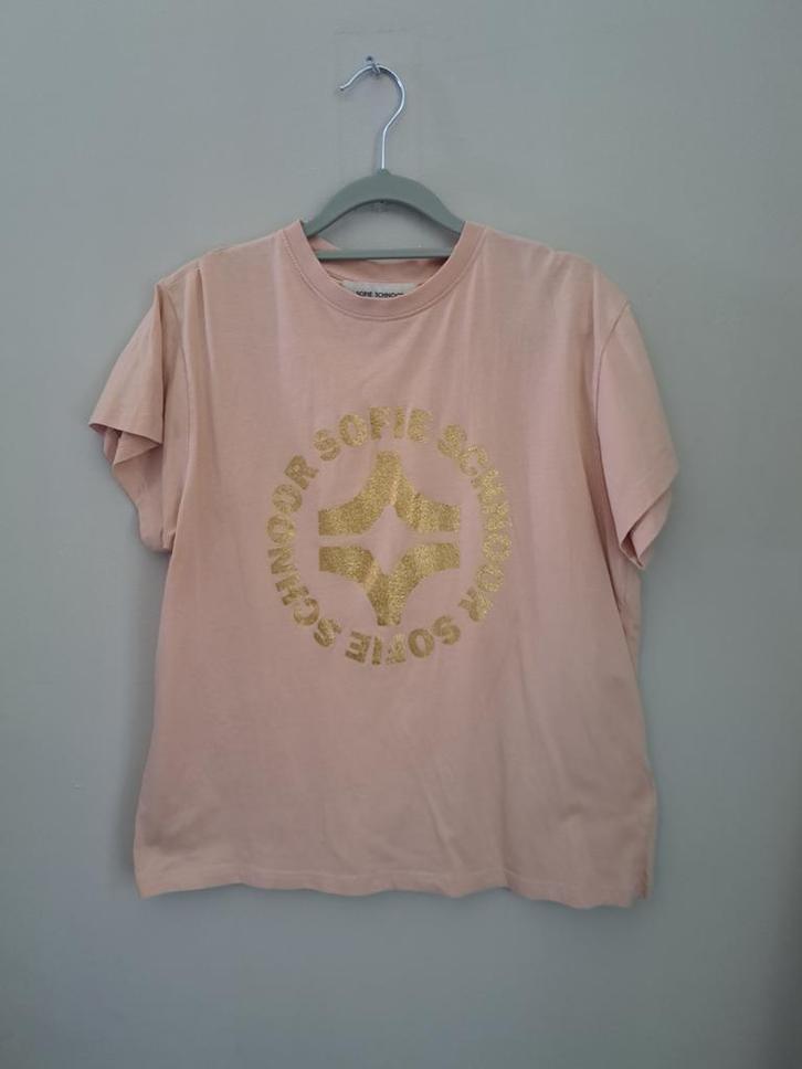 SOFIE SCHNOOR top, Kleding | Dames, T-shirts, Zo goed als nieuw, Roze, Korte mouw, Ophalen of Verzenden