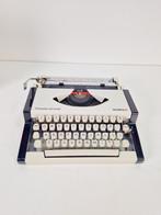 Vintage Olympia Traveller de Luxe typemachine met koffer ‘70, Diversen, Typemachines, Gebruikt, Ophalen of Verzenden
