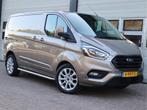 Ford Transit Custom 2.0 TDCI 131pk Automaat Euro 6 - Trekhaa, Auto's, Stof, Gebruikt, 4 cilinders, Beige