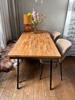 Woood tafel, Huis en Inrichting, Tafels | Eettafels, Woood, Zo goed als nieuw, 150 tot 200 cm, Vier personen