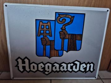 Emaillebord Hoegaarden (emaillerie belge) beschikbaar voor biedingen