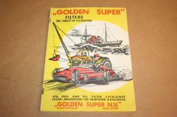 Catalogus Golden Super Oliefilters Luchtfilters e.d. !! beschikbaar voor biedingen