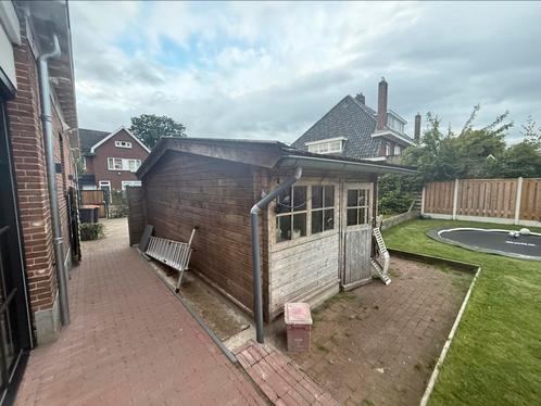 Blokhut/ tuinhuis gratis, Tuin en Terras, Tuinhuizen, Gebruikt, Blokhut, Hout, 500 cm of meer, 400 cm of meer, 3 ramen of meer