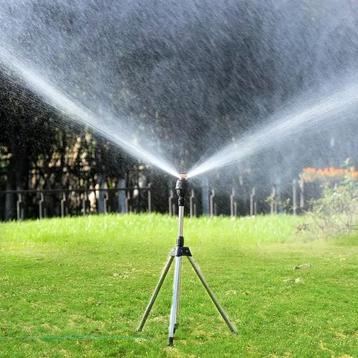 Tuinsprinkler 360-Graden Roterend + Statief & Verstelbaar beschikbaar voor biedingen