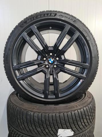 21' BMW X5M F95 X6M F96 Styling 808M met winterbanden  beschikbaar voor biedingen