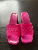 Gucci Sandalen Roze Maat 40, Ophalen of Verzenden, Gedragen, Roze, Sandalen of Muiltjes