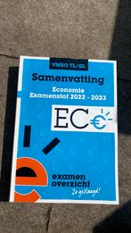 Samenvatting Examenstof Economie VMBO TL&GL, Ophalen of Verzenden, Nederlands, Overige niveaus, ExamenOverzicht