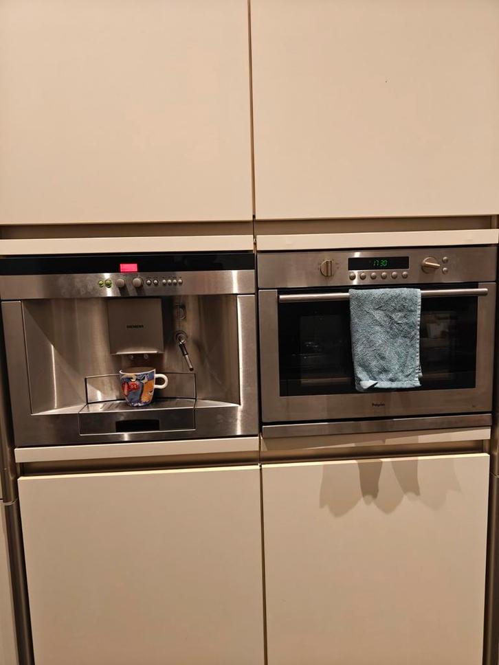 Siemens Inbouw Koffiemachine - Perfecte Koffie!, Witgoed en Apparatuur, Koffiezetapparaten, Gebruikt, Gemalen koffie, Koffiebonen