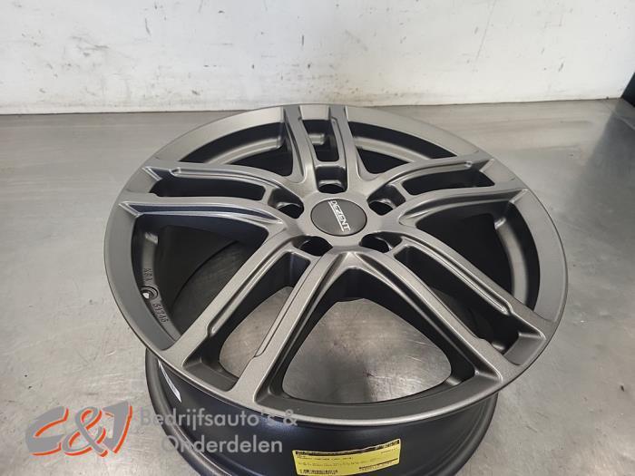 Velg van een Peugeot Partner, Auto-onderdelen, Banden en Velgen, Velg(en), Personenwagen, Gebruikt, 3 maanden garantie, Ophalen of Verzenden