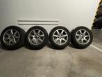 Volvo V70 Winterset lichtmetalen velgen ,16inch Continentals, Auto-onderdelen, Banden en Velgen, Ophalen, Gebruikt, 16 inch, Banden en Velgen