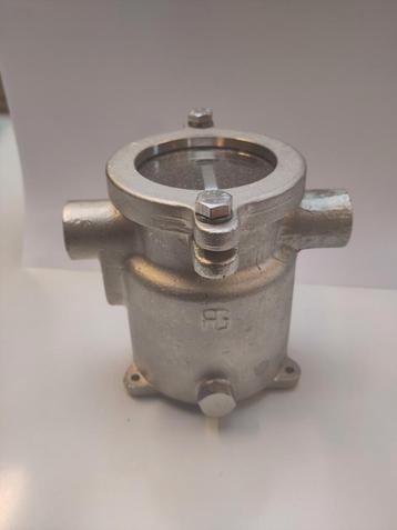 Guidi - Brons- Koelwaterfilter Zij-Zij Montage 20mm (3/4") beschikbaar voor biedingen