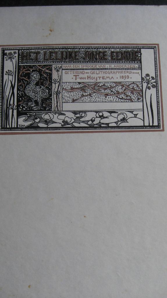 Theo van Hoytema – Het lelijke jonge eendje 1970, Boeken, Sprookjes en Fabels, Zo goed als nieuw, Ophalen of Verzenden