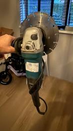 Makits GA7012C haakse slijper, Doe-het-zelf en Verbouw, Gereedschap | Slijpmachines, Ophalen of Verzenden, Zo goed als nieuw, Haakse handslijpmachine