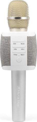 Technaxx BT-X44-Grey, Musicman karaoke microfoon, grijs, Ophalen of Verzenden, Nieuw, Microfoon(s)