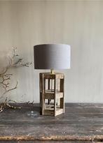 Houten Cotton Mill lamp Aura Peeperkorn stoer sober wonen, Stoer en sober landelijk wonen landelijke stijl woonaccessoires, Verzenden