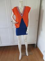 Spijkers & Spijkers Bavaria V - Dress oranje Nederland jurk, Verzenden, Oranje, Zo goed als nieuw, Onder de knie