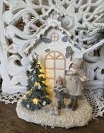 Schattig kerst tafereel bij klein kerkje, Nieuw, Ophalen of Verzenden, Limburg, Info@clayreeef.nl