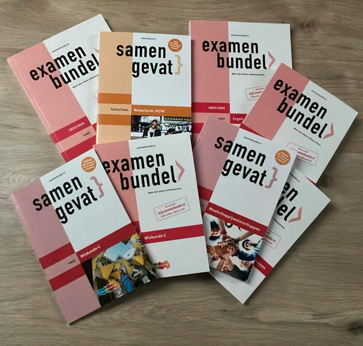 Examenbundels en Samengevat VWO, Boeken, Schoolboeken, Zo goed als nieuw, Nederlands, VWO, Ophalen of Verzenden