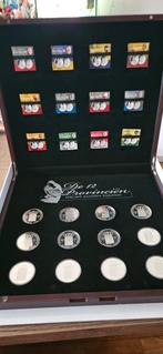DUKATEN set 12 provincies 2008 t.m. 2014 proof, Setje, Koningin Beatrix, Zilver, Overige waardes