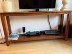 Eiken houten side table, Huis en Inrichting, Ophalen, Gebruikt, Eikenhout, 150 tot 200 cm