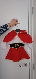 Carnavalspakje Roodkapje met broekje maat 80, Ophalen of Verzenden, Zo goed als nieuw, Meisje