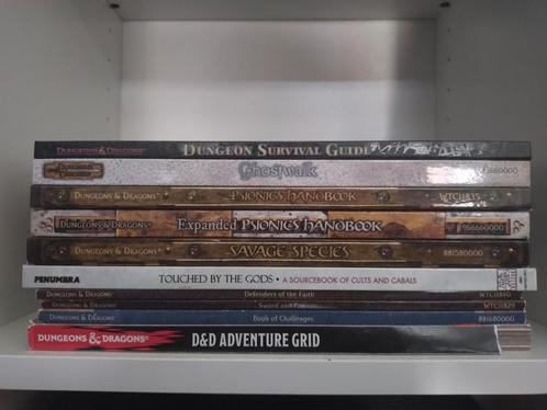 Verzameling Dungeons & Dragons 3.5 boeken, Hobby en Vrije tijd, Overige Hobby en Vrije tijd, Gebruikt, Ophalen of Verzenden