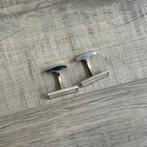 Elegante Parelmoer Manchetknopen, Sieraden, Tassen en Uiterlijk, Manchetknopen, Ophalen of Verzenden, Zo goed als nieuw, Overige materialen