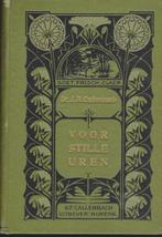 Dr.J.R.CALLENBACH - VOOR STILLE UREN, Antiek en Kunst, Ophalen of Verzenden