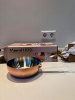 Mauviel 1830 chef’s pan 18cm rvs/koper 1,2 L, Kookpan of Snelkookpan, Overige materialen, Nieuw, Ophalen of Verzenden